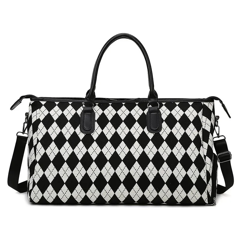 Reisetasche – Karodesign & separates Fach für nasse Kleidung