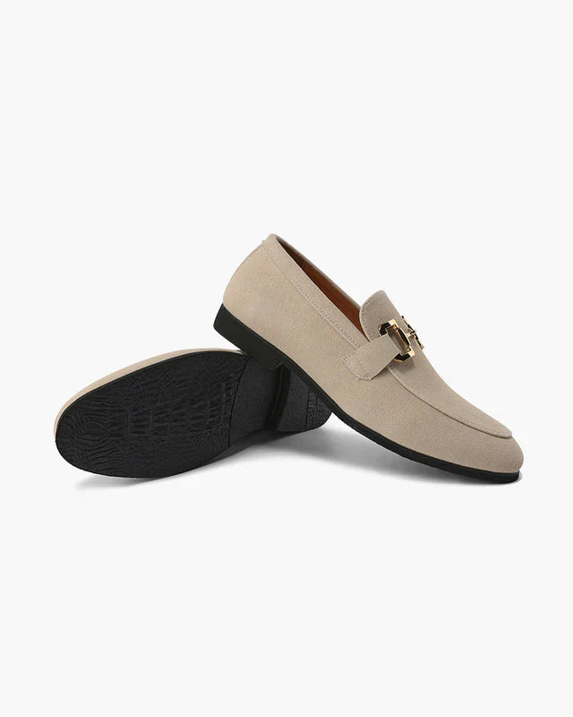 Wildleder Loafers Luxus – Old Money Stil